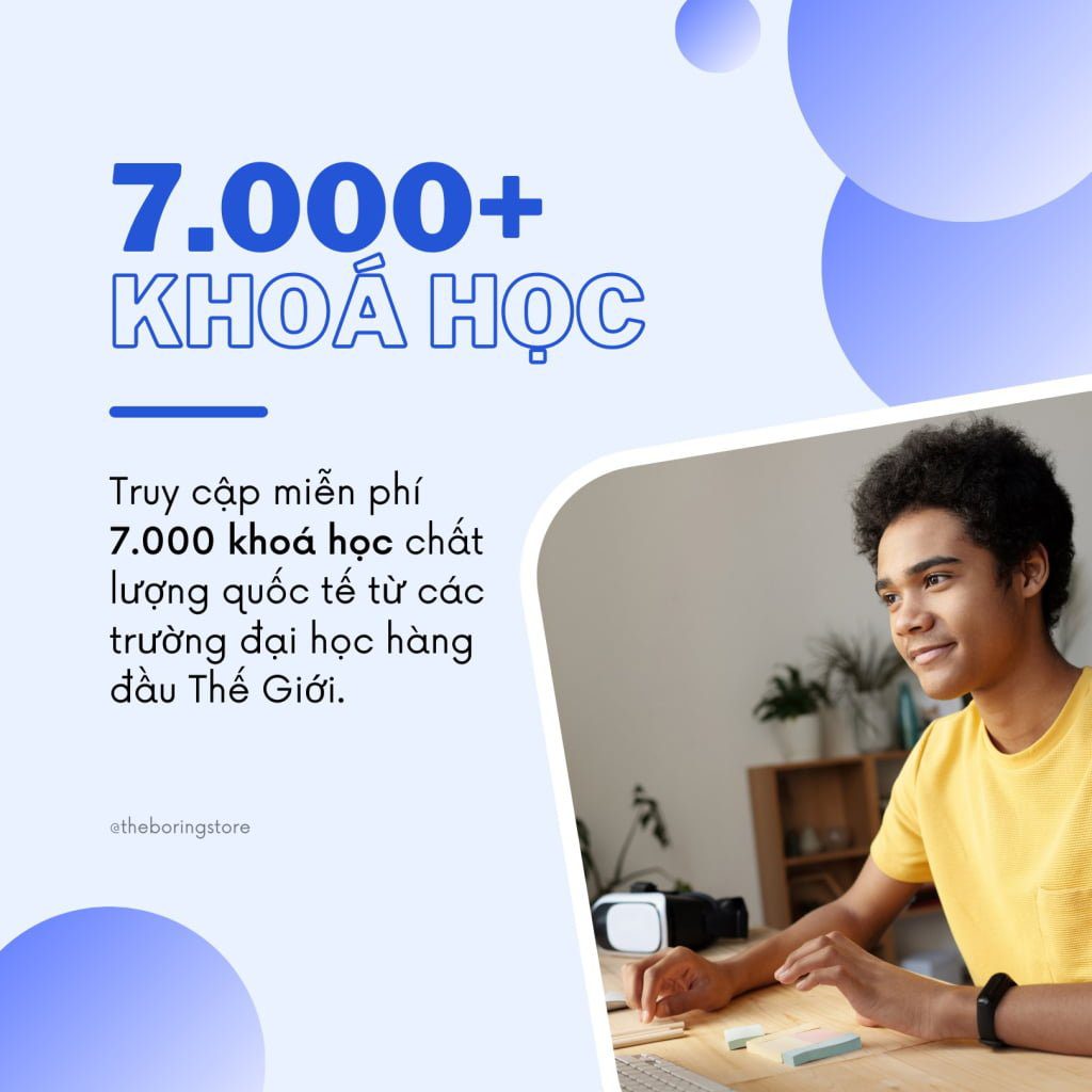 Coursera Plus 7000 khoá học
