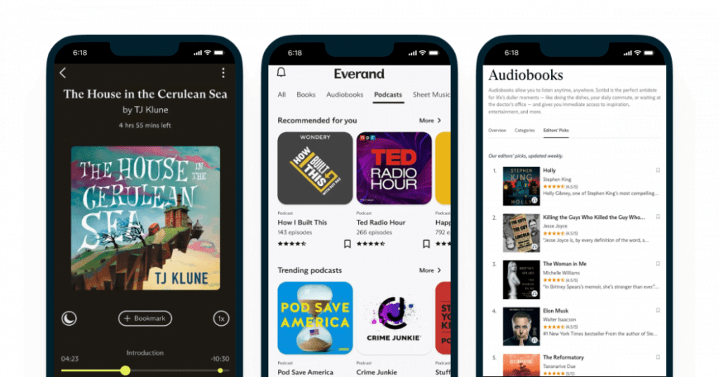 Tài khoản Scribd và Everand