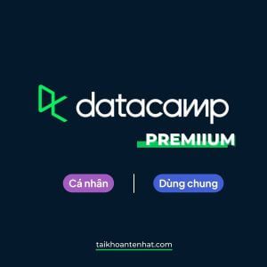 Gói nâng cấp Tài khoản Datacamp Premium