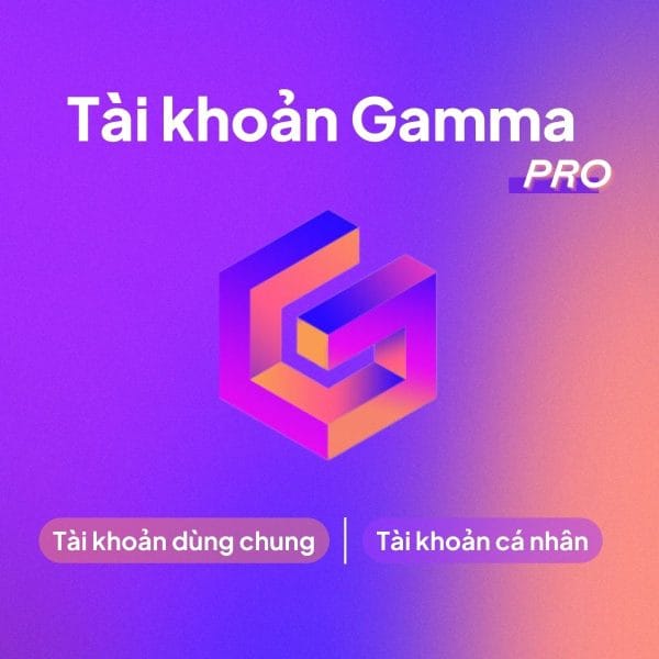 Tài khoản Gamma Plus Pro