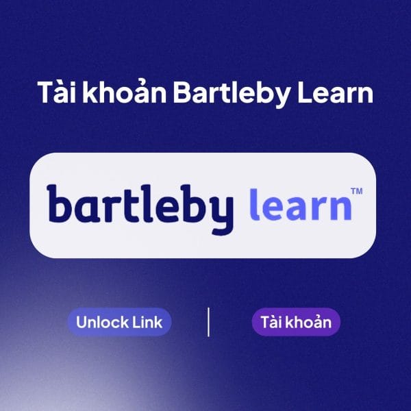 Tài khoản Bartleby - Giải pháp học tập thông minh