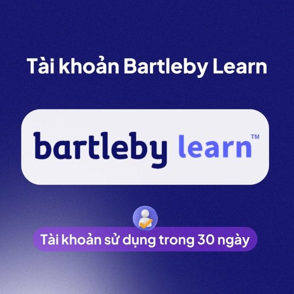 Tài khoản Bartleby Learn 30 ngày